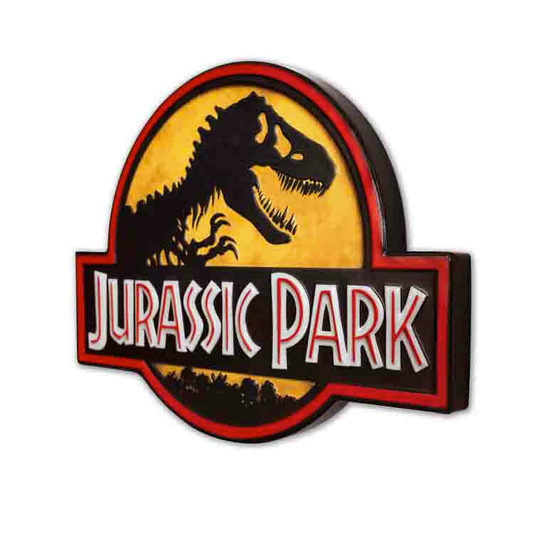 DCJP21 - Jurassic Park Metal Sign - Click Distribution (UK) Ltd